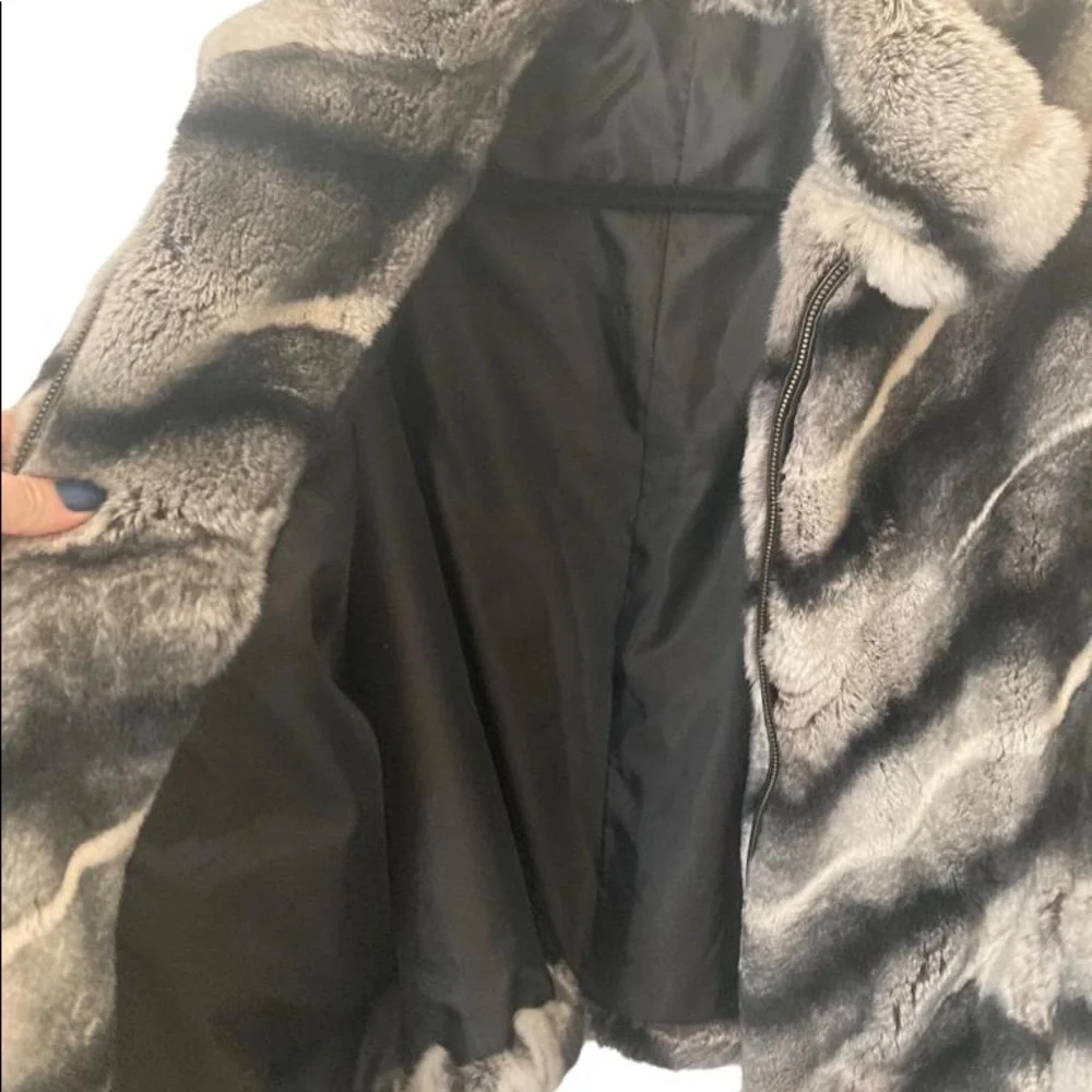 Bloomingdale’s inspired MINK! Coat size 44 - Picture 4 of 7